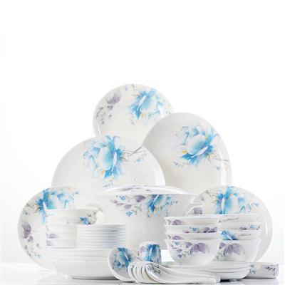 骚bb48头聆听花开骨瓷礼品餐具套装